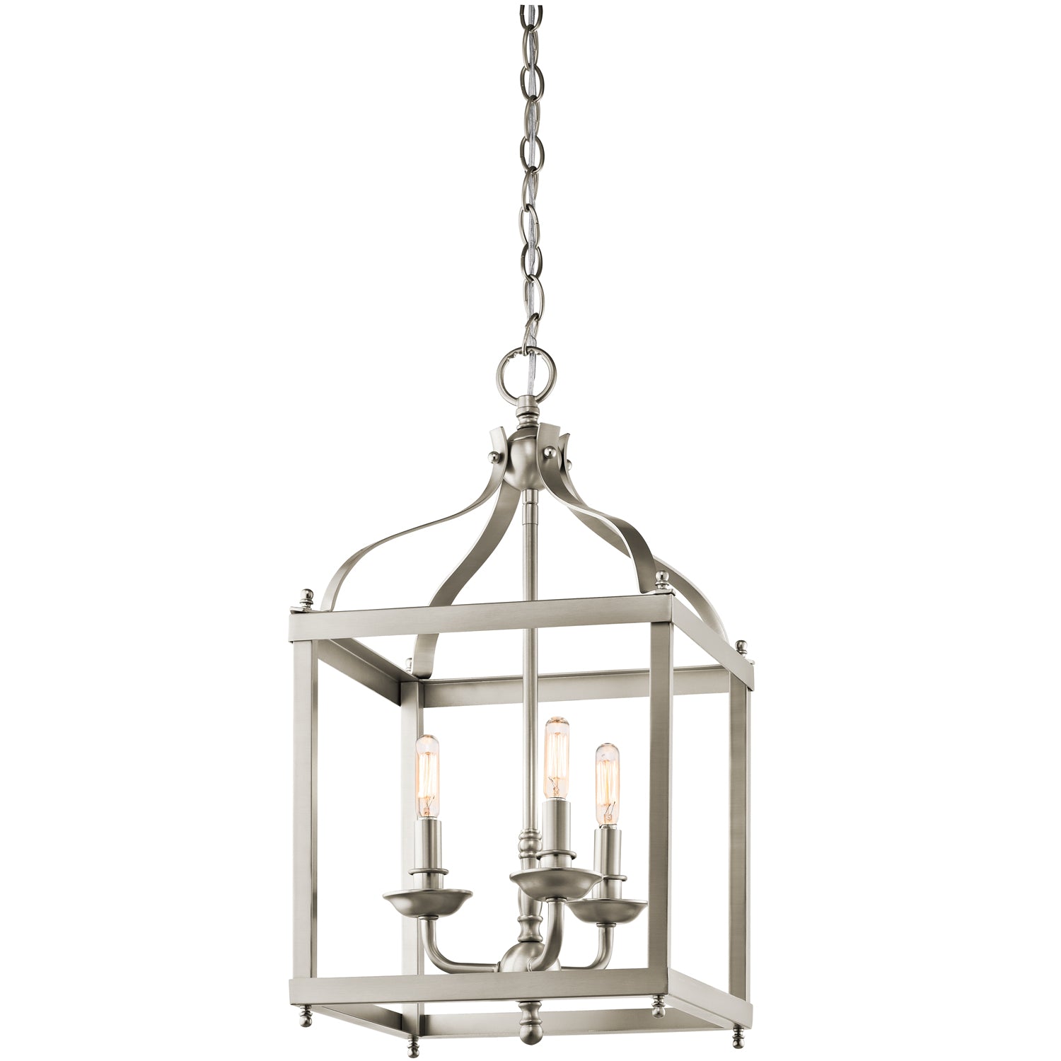 Kichler Larkin Medium Pendant Light in Brushed Nickel