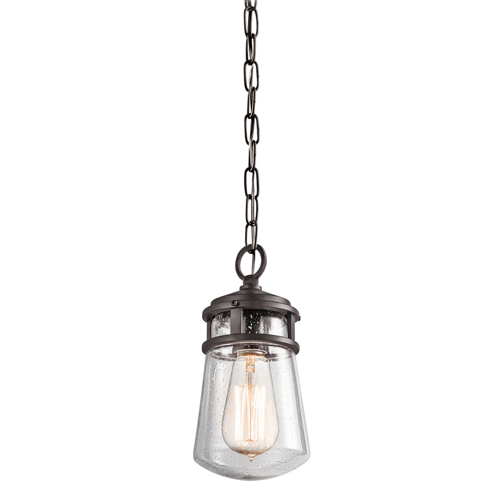Kichler Lyndon Outdoor Chain Lantern in Architectural Bronze