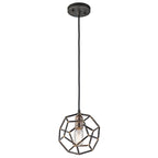 Kichler KL/ROCKLYN/MP RS Rocklyn 1Lt Raw Steel Pendant Light