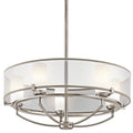 Kichler Saldana 5 Light Ceiling Light in Pewter