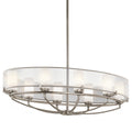 Kichler Saldana 8 Light Ceiling Light in Pewter