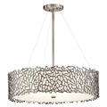 Kichler Silver Coral Pendant Light in Silver