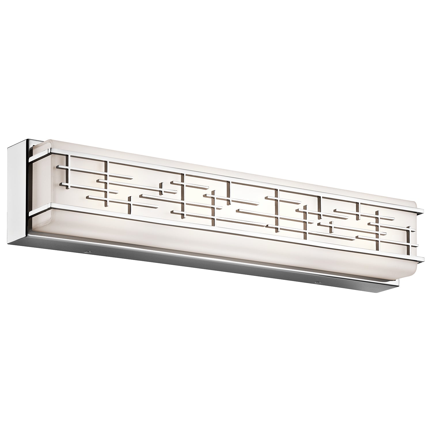 Kichler Zolon Large Linear Bathroom Wall Light Chrome ELS/KL/ZOLON/L BATH