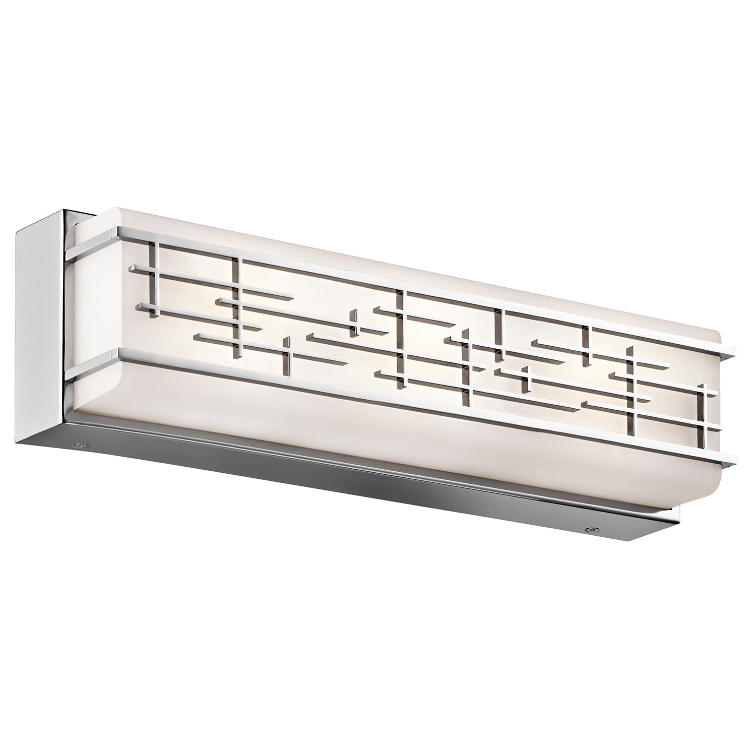 Kichler Zolon Medium Linear Bathroom Wall Light Chrome ELS/KL/ZOLON/M BATH