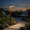 Kobra 500lm Solar Bollard 93 cm - Corten Glitter Recycled PETG Head with Aluminium Stem
