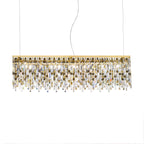 Kolarz Prisma 7 Light Ceiling Pendant 24 Carat Gold 1314.87.3.P1.KpTGn