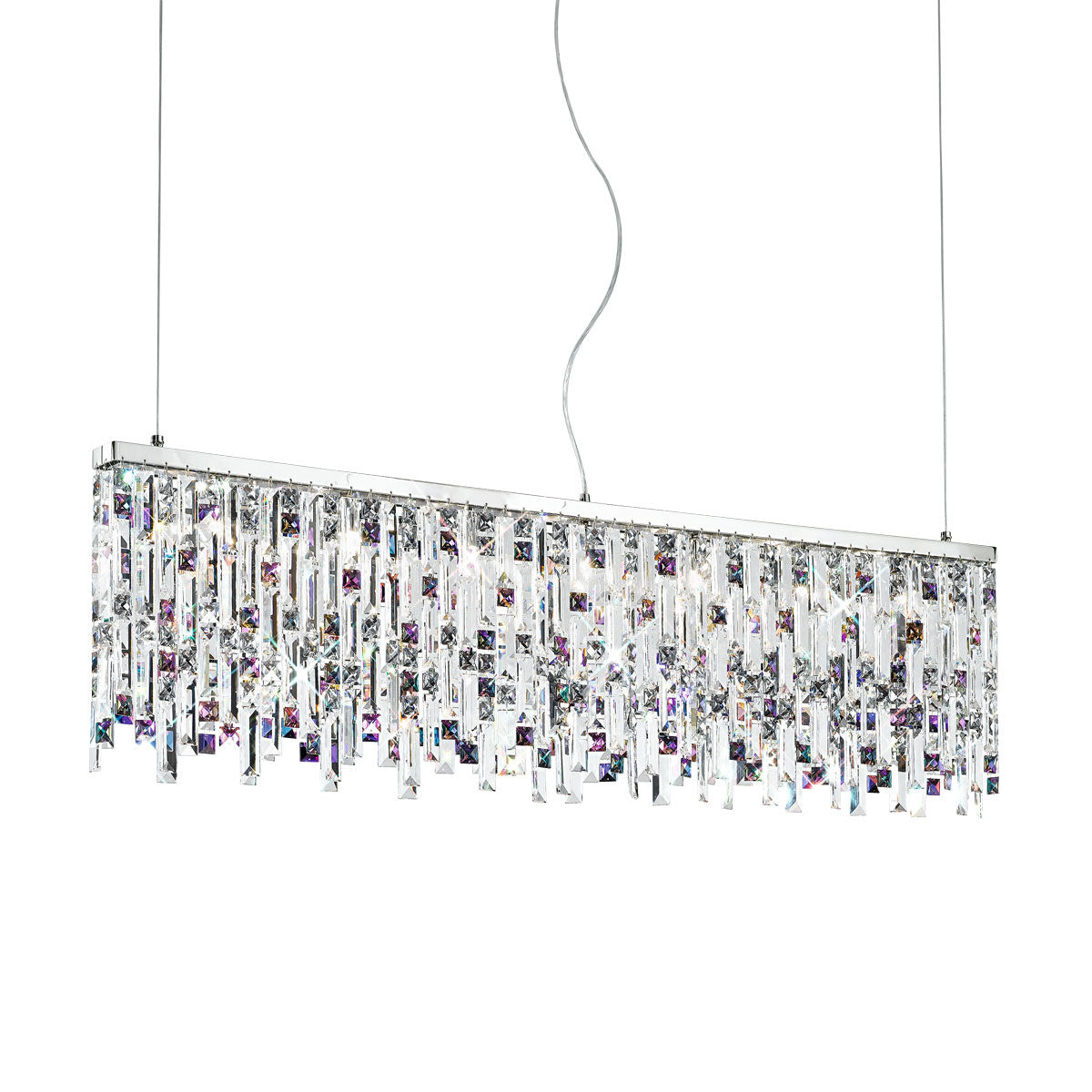 Kolarz Prisma 7 Light Ceiling Pendant Chrome 1314.87.5.P1.KpTV