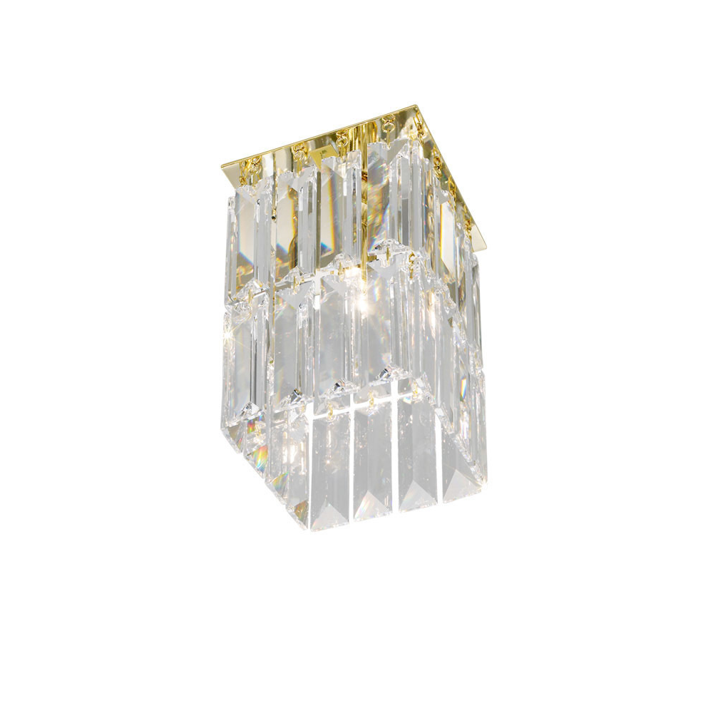 Kolarz Prisma 1 Light Ceiling Fitting Gold 314.11M.3