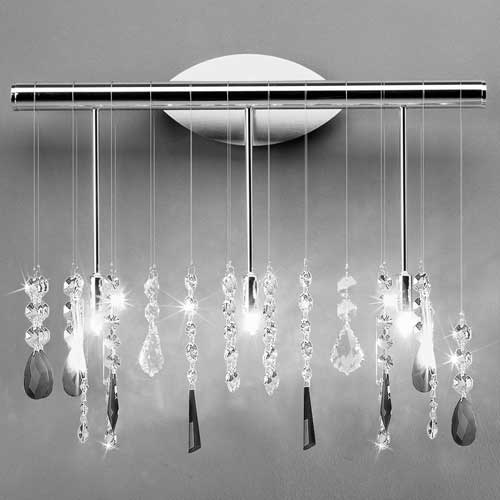 Kolarz Stretta 3 Light Wall Light With Crystal Options 104.63.5