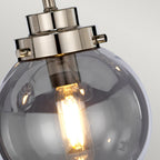 Elstead Kula 5 Light Chandelier in Polished Nickel