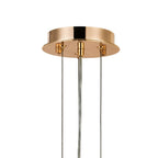 Regent Laure 6 Light 410mm Chandelier Pendant - French Gold / Champagne