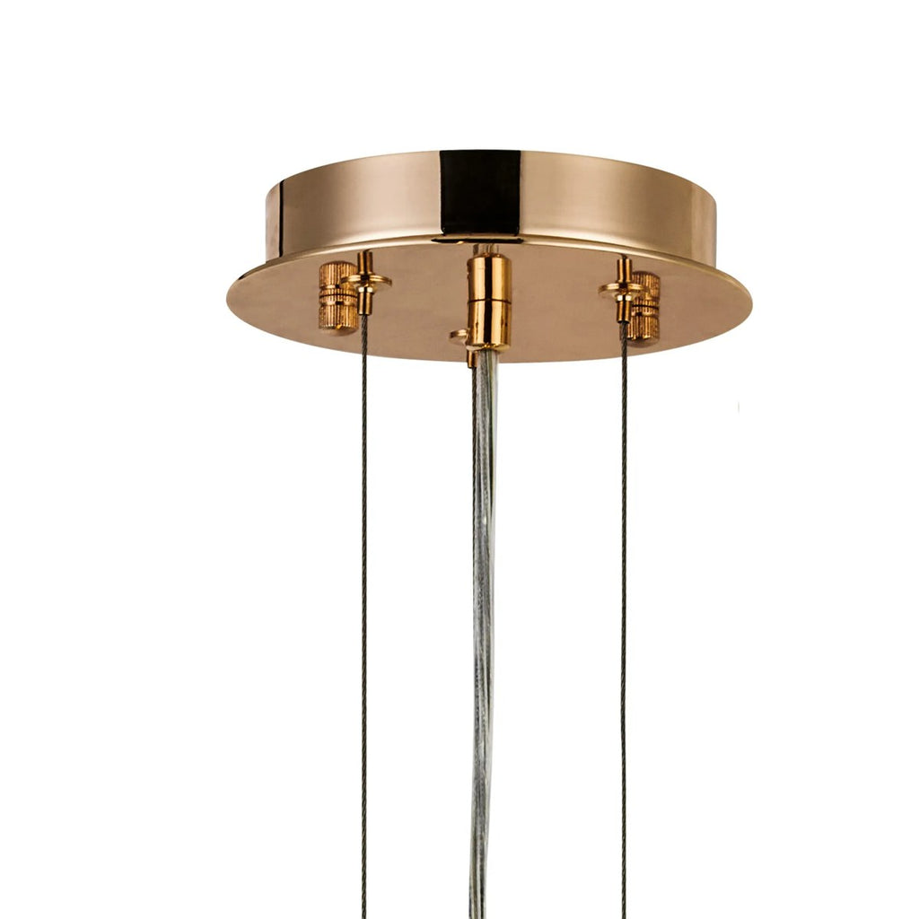 Regent Laure 10 Light 610mm Pendant Light - French Gold / Champagne