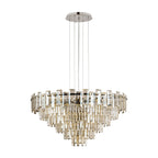 Regent Laure 13 Light 810mm Pendant Light - Polished Nickel / Champagne
