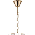 Regent Laure 9 Light Tall Pendant Light 410mm Diameter - French Gold / Champagne