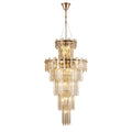 Regent Laure 17 Light Tall Pendant Light 610mm - French Gold / Champagne