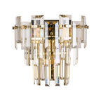 Regent Laure 2 Light 270mm Wall Light - French Gold / Champagne