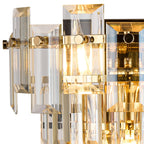 Regent Laure 2 Light 270mm Wall Light - French Gold / Champagne