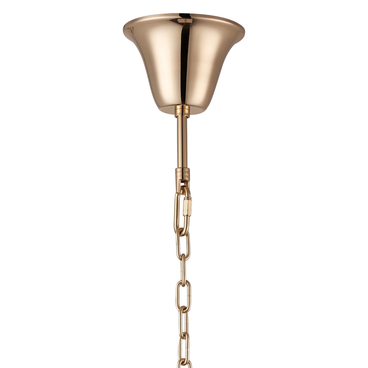 Regent Laure 32 Light Tall Pendant Chandelier 810mm - French Gold / Smoke