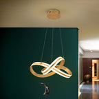 Schuller Lazas Pendant Light in Gold Leaf