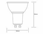 GU10 LED Bulb 4.2Watt Warm White Non-Dimmable 