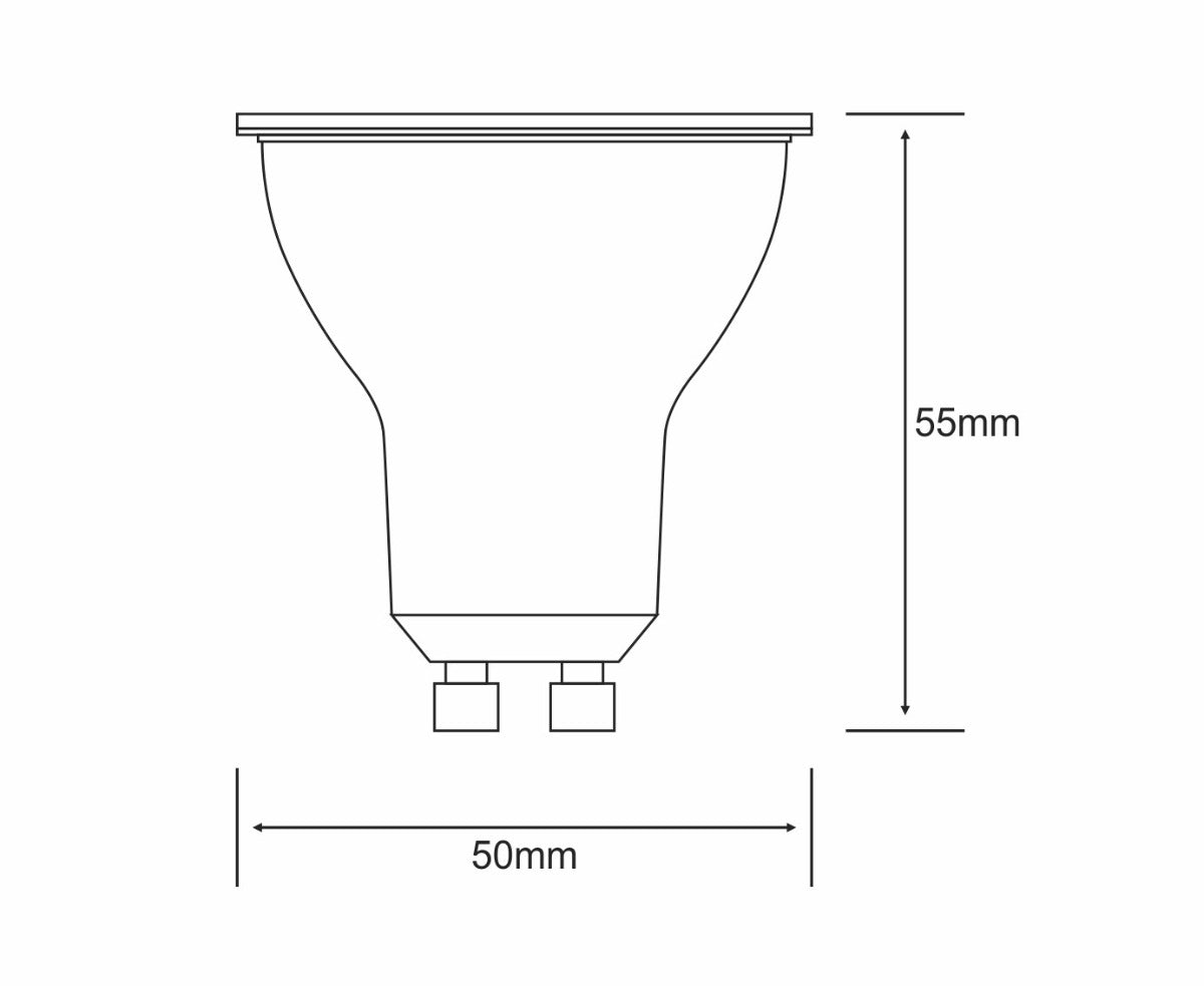 GU10 LED Bulb 5Watt Cool White 4000K Dimmable