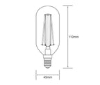 Tubular E14 LED Bulb 4Watt Natural White 4000K Dimmable