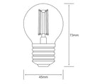 Golf Ball E27 LED Bulb 4Watt Warm White 2700K Non-Dimmable