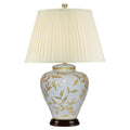 Elstead Leaves Table Lamp in Brown/Gold