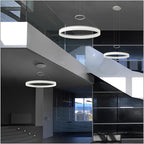 LEDS C4 Circ Pendant Light in Aluminium