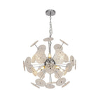 Regent Bayonne 10 Light Pendant Light in Polished Chrome