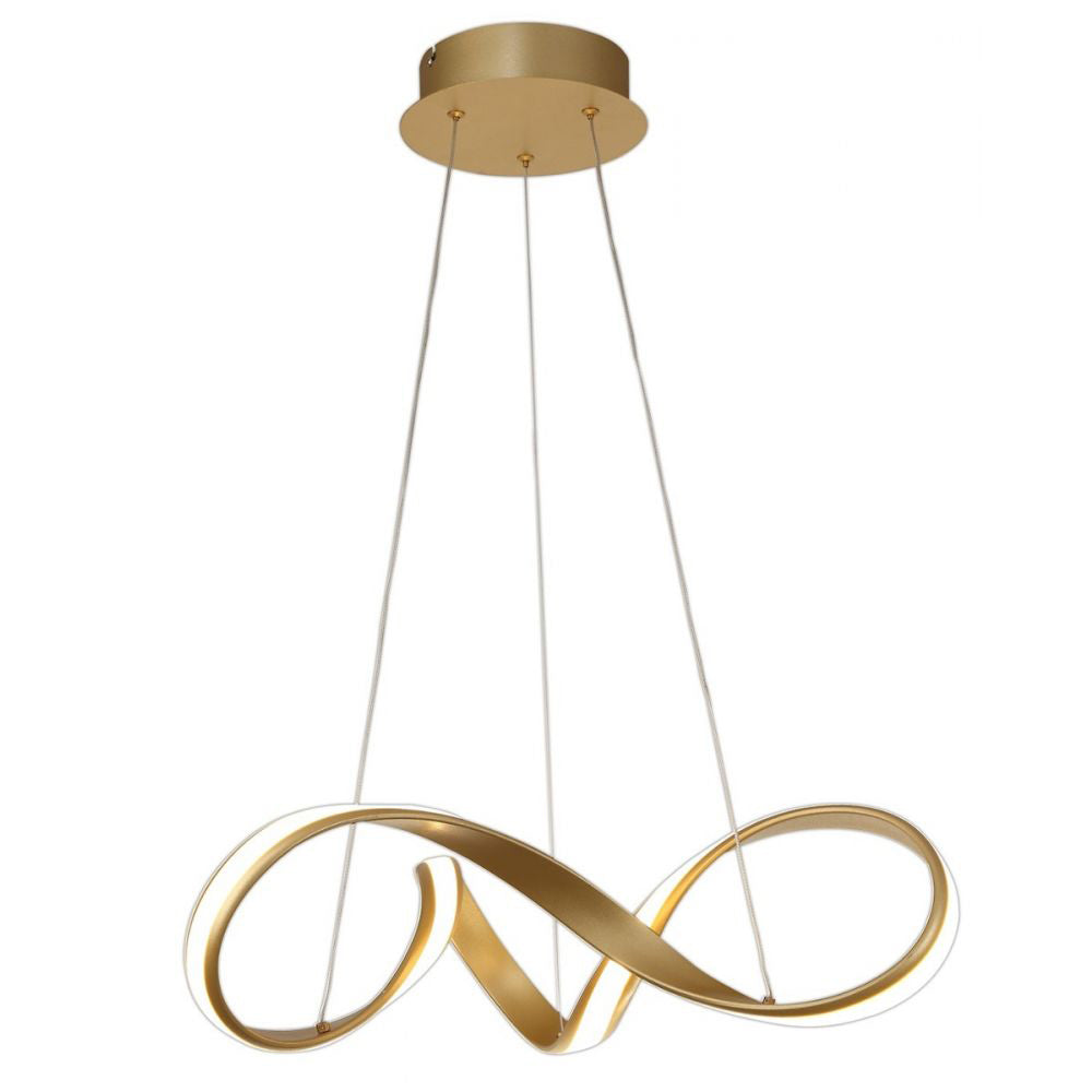 Regent Auray Small Pendant Light in Gold