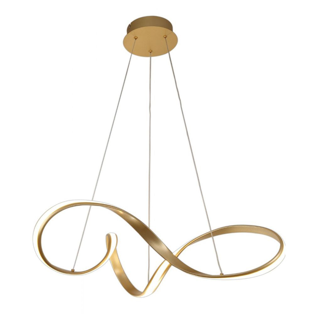 Regent Auray Large Pendant Light in Gold