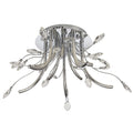 Regent Beaune Medium Ceiling Light in Polished Chrome