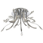 Regent Beaune Medium Ceiling Light in Polished Chrome