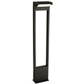 Regent Cognac Tall 1 Light Post in Graphite Black