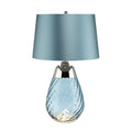 Elstead Lena Small Table Lamp in Blue