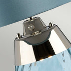 Elstead Lena Small Table Lamp in Blue