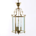 Impex Colchester 3 Light Indoor Lantern in Polished Brass
