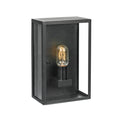 Norlys Lofoten Outdoor Half Wall Lantern in Black