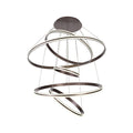 Regent Lorraine 5 Light 1165mm Integral LED Pendant Light - Coffee