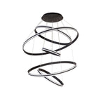 Regent Lorraine 5 Light 1165mm LED Pendant Light - Graphite