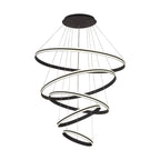 Regent Lorraine 5 Light 1165mm LED Pendant Light - Graphite