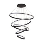 Regent Lorraine 5 Light 1165mm LED Pendant Light - Graphite