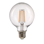 Globe E27 LED Clear Bulb 8Watt Warm White 3000K Non-Dimmable 