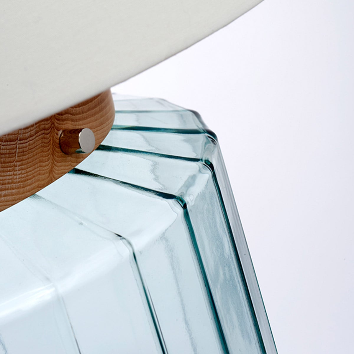 Elstead Luga Table Lamp in Natural Finish