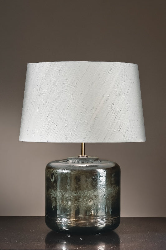 Elstead Columbus Tall Table Lamp in Silver