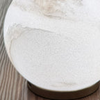 Elstead Luna LED Rechargeable Stone Table Lamp