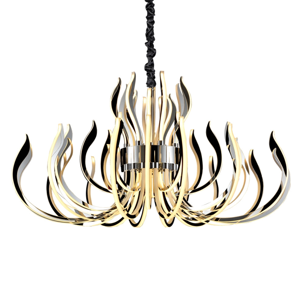 Mantra Versailles LED Polished Chrome Extra Large Pendant