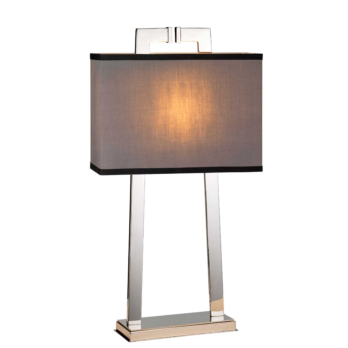 Elstead Magro Table Lamp in Polished Nickel