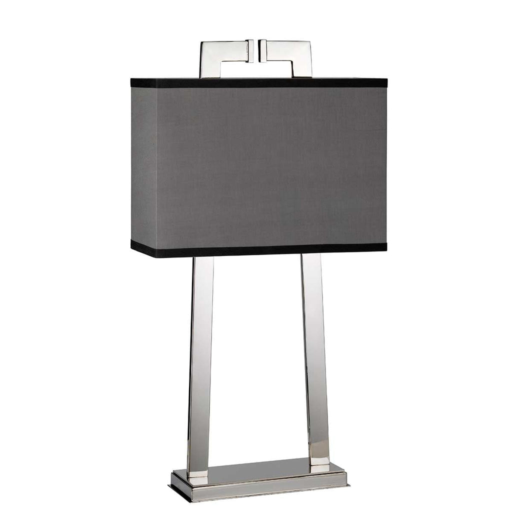 Elstead Magro Table Lamp in Polished Nickel